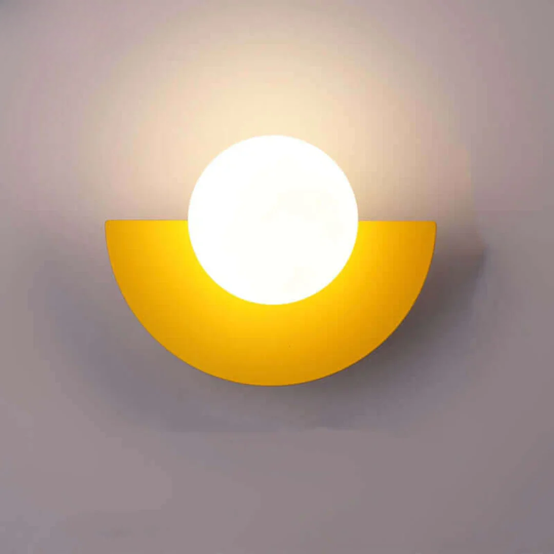 Halbmond Wandleuchte LED Metall Wandleuchte 28x20 cm 90-260V Innen | Euroselle