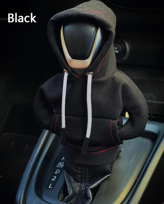 Mini-hoodiehoes voor de versnellingspook, voor handgeschakelde en automatische auto's
