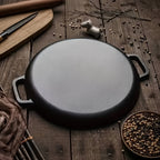 Cast Iron Griddle Skillet for Even Heat & Multi Cooking - Euroselle