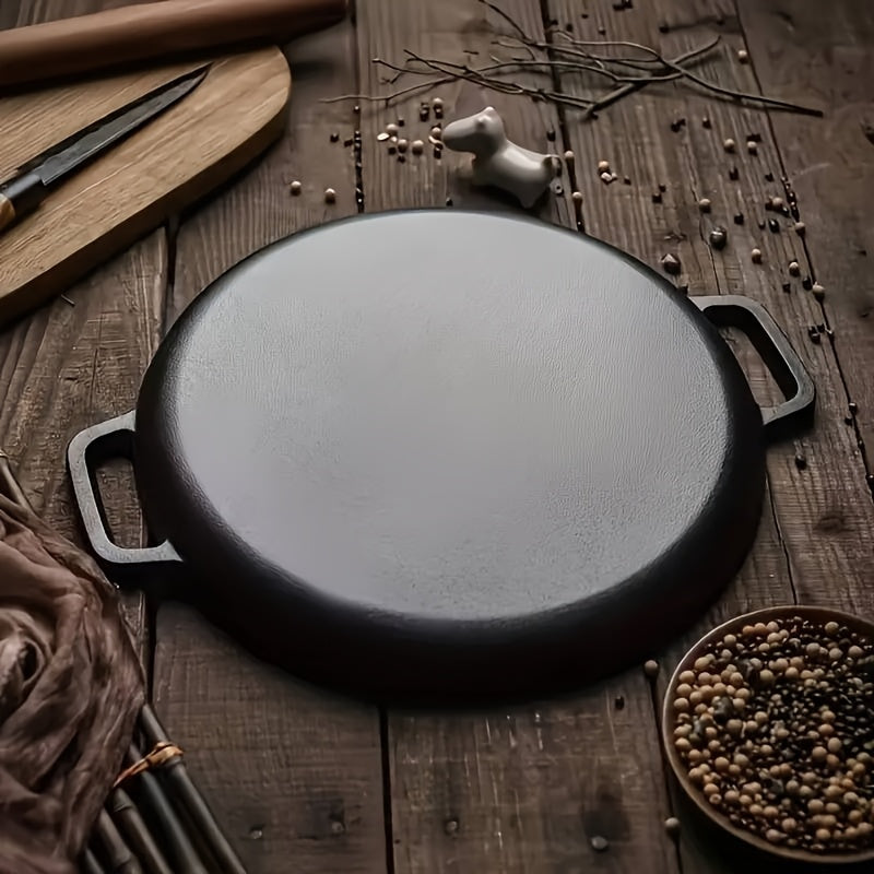 Cast Iron Griddle Skillet for Even Heat & Multi Cooking - Euroselle