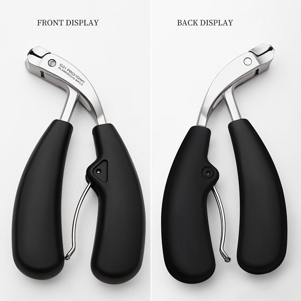 1pc G31 Nail Clippers Ergonomic Long Handle Stainless Steel - Euroselle