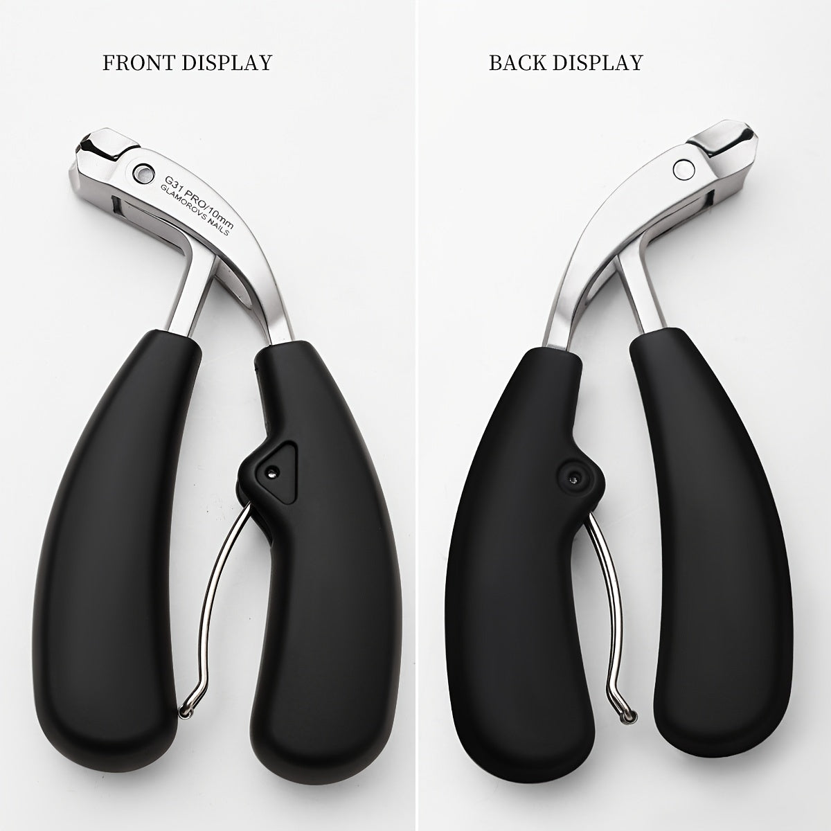 1pc G31 Nail Clippers Ergonomic Long Handle Stainless Steel - Euroselle