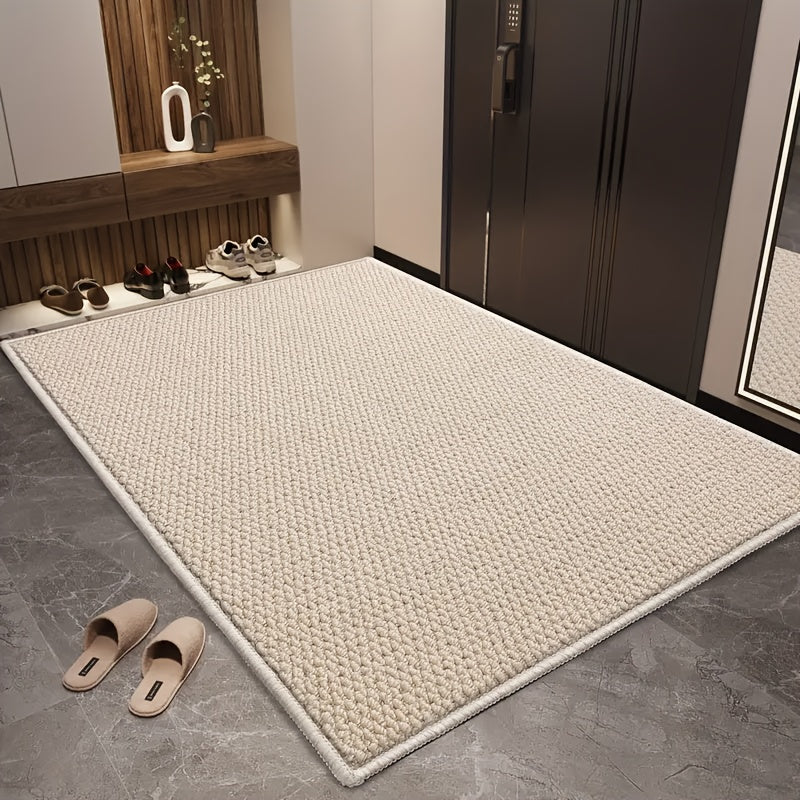 Decorative Pineapple Entry Rug with Textured Surface and Anti-Slip Design - Euroselle