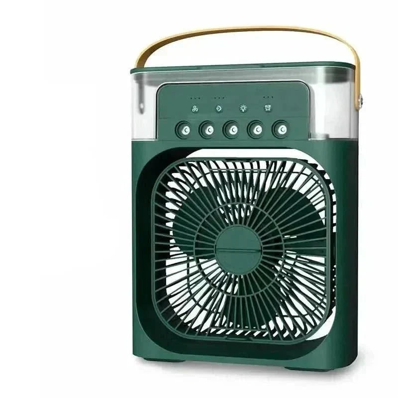 BreezeMate bærbart mini-klimaanlæg — støjsvag og energieffektiv køling, ledningsfrit design