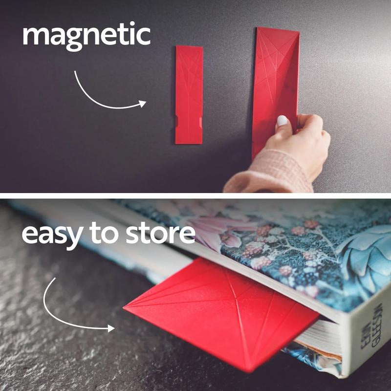 Magnetické odměrné lžičky — skládací, 6 velikostí, šetří místo