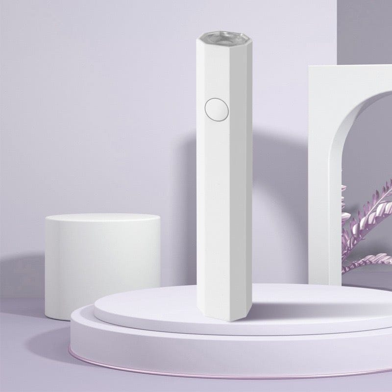 Selvklæbende neglelimssæt med UV-lampe og neglelimfjerner – komplet salonsystem til manicure derhjemme