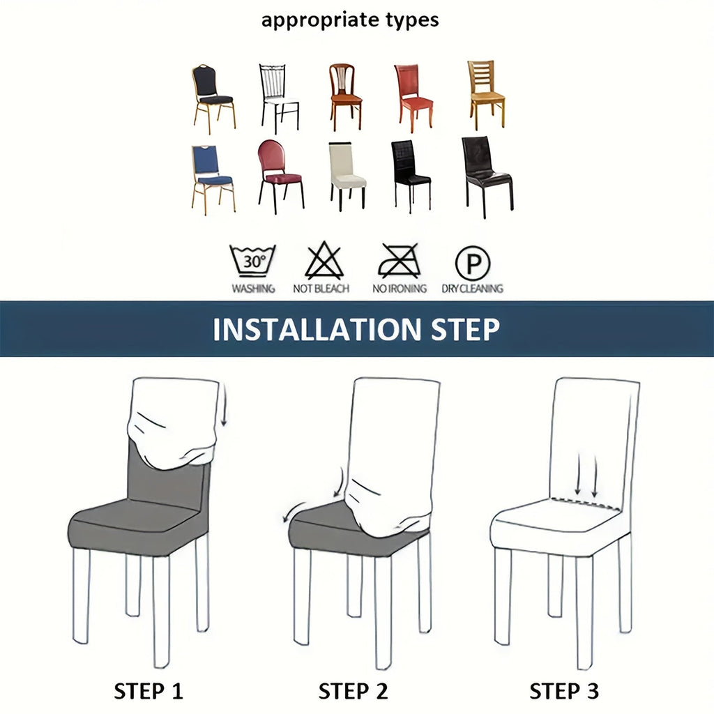Decorative Protection for Effortless Cover Chair Renewal - Euroselle