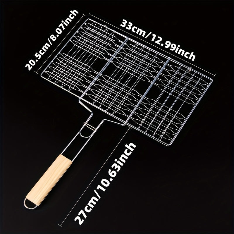 Large Capacity BBQ Basket for Even Outdoor Grilling Control - Euroselle