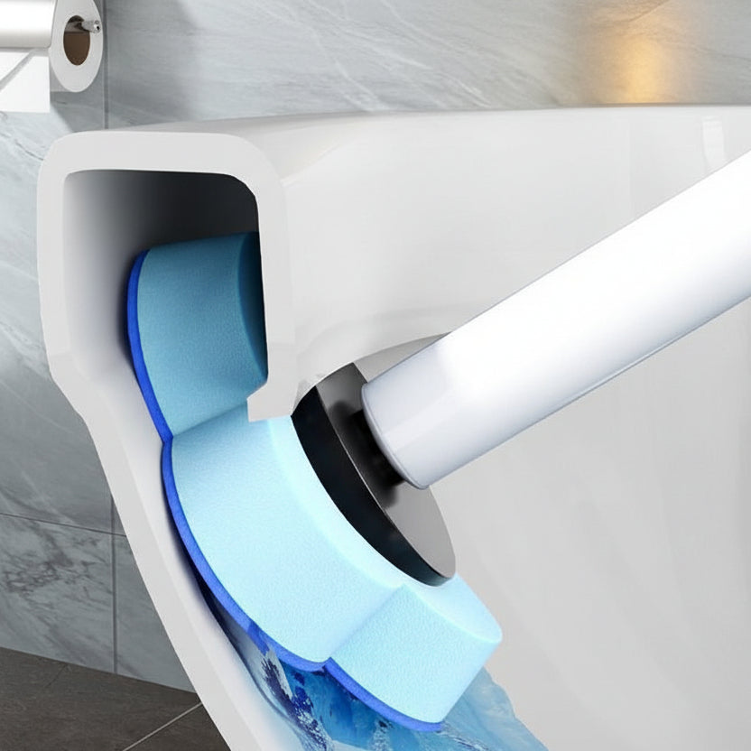 Durable Household Toilet Brush with Holder - Euroselle