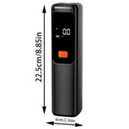 Digital 150 PSI Portable Tire Inflator with LCD Display & USB Fast Charging Air Compressor - Euroselle