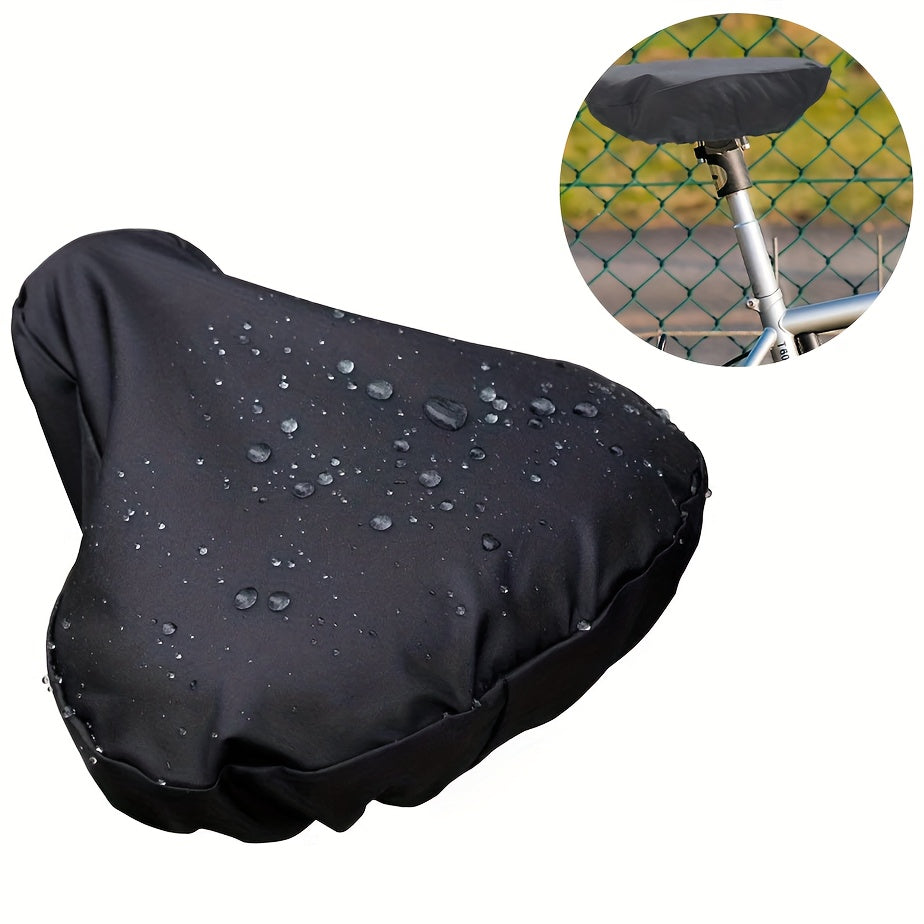 Rain-Resistant Bike Seat & Rear Pack Cover, Lightweight and Durable - Euroselle