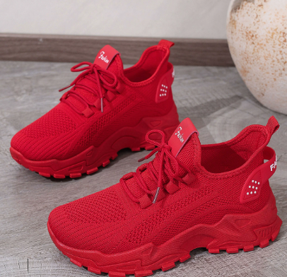 Sneakers en Maille Légère - Confort & Élégance Absolue