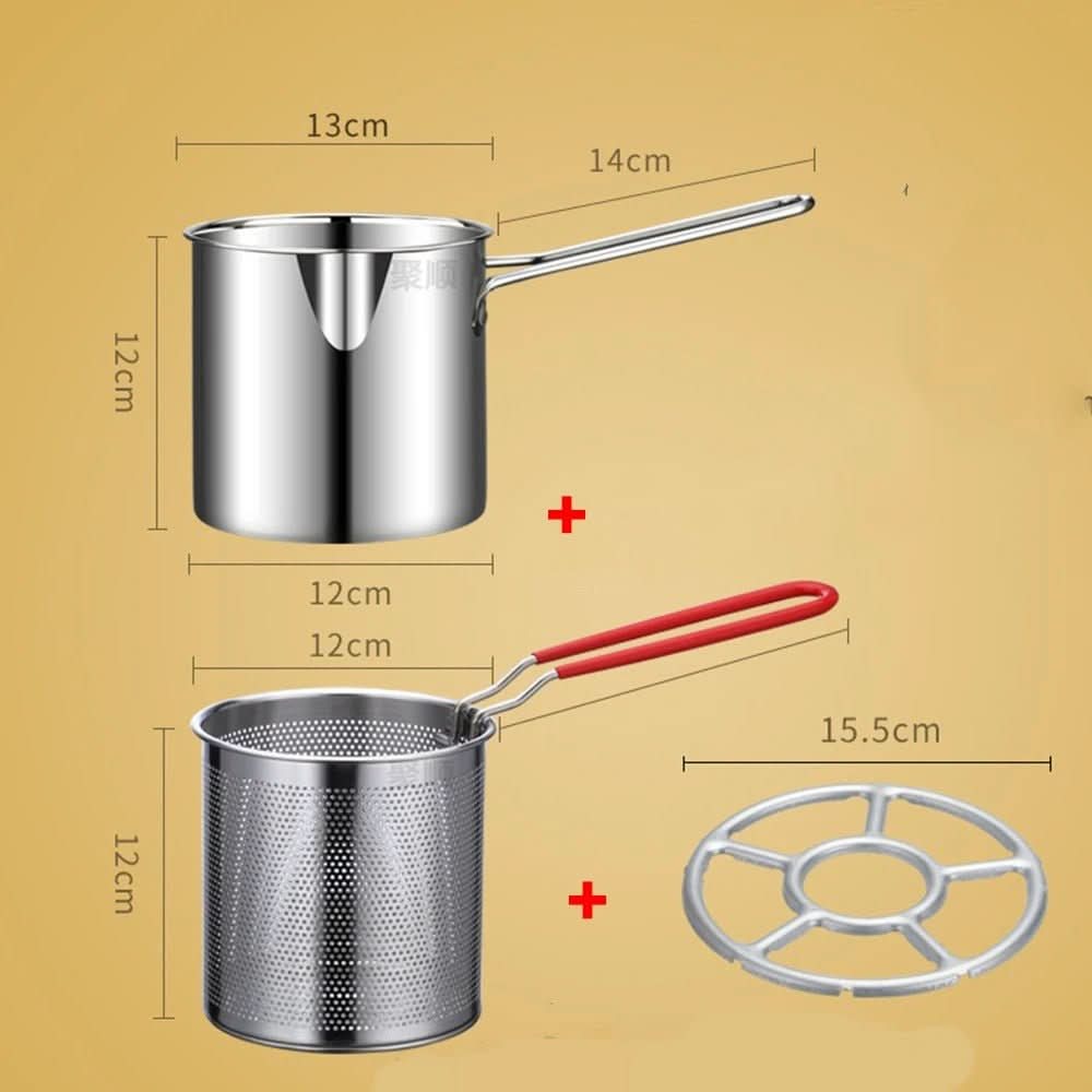 AeroChef Deep Fryer — Compact Design, Anti Scald Handle, Oil Saving