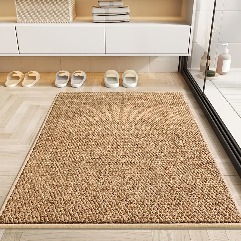 Decorative Pineapple Entry Rug with Textured Surface and Anti-Slip Design - Euroselle