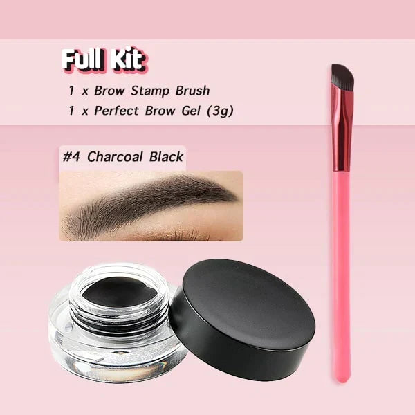 Brosse tampon pour sourcils à effet poil à poil — Sourcils naturels, effet microblading