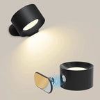 360° Wall Lamp Wireless USB Rechargeable with 3 Brightness Levels - Euroselle
