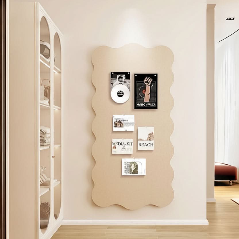 Filcowa tablica korkowa 24×47 in — organizer ścienny i pinezki