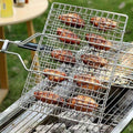 Large Capacity BBQ Basket for Even Outdoor Grilling Control - Euroselle