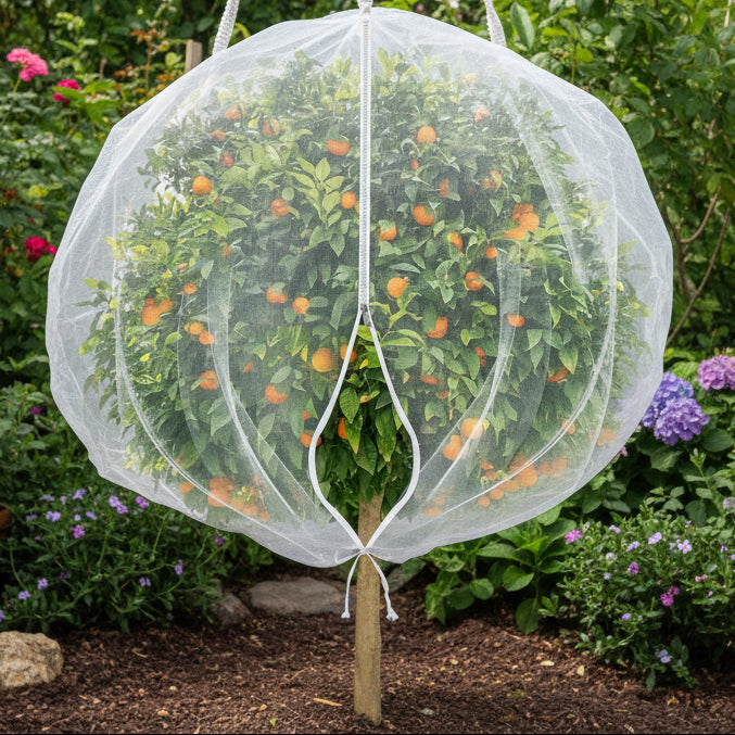 Drawstring Fruit Tree Mesh Net Bags - Euroselle