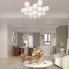Glamora - Design Pendant Lamp in Metal and Glass