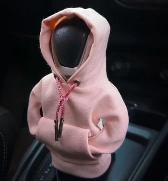 Mini-hoodiehoes voor de versnellingspook, voor handgeschakelde en automatische auto's