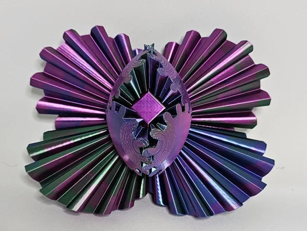 Handlicher Fidget-Würfel — 3D-drehbare Zahnräder, leises sensorisches Spielzeug