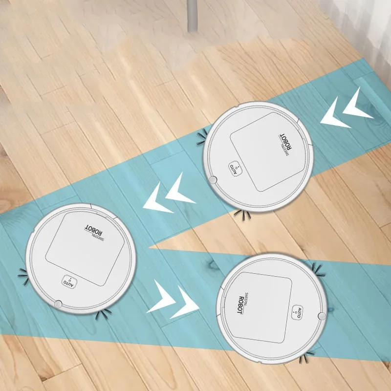 Cordless Self-Navigating Robot Vacuum, Mop & Sweeper — Slim 9-Inch