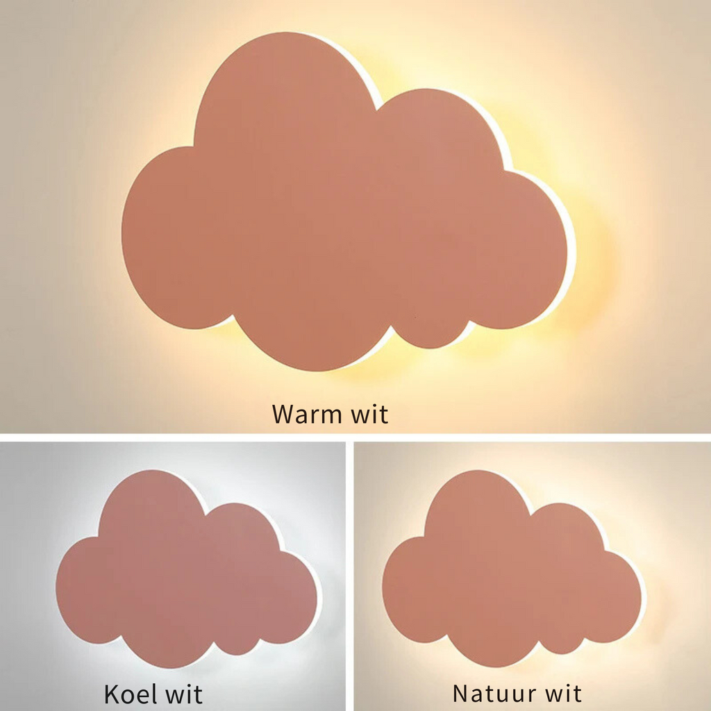 Cumulus Cloud Wandleuchte Dimmbares Licht für Babyzimmer