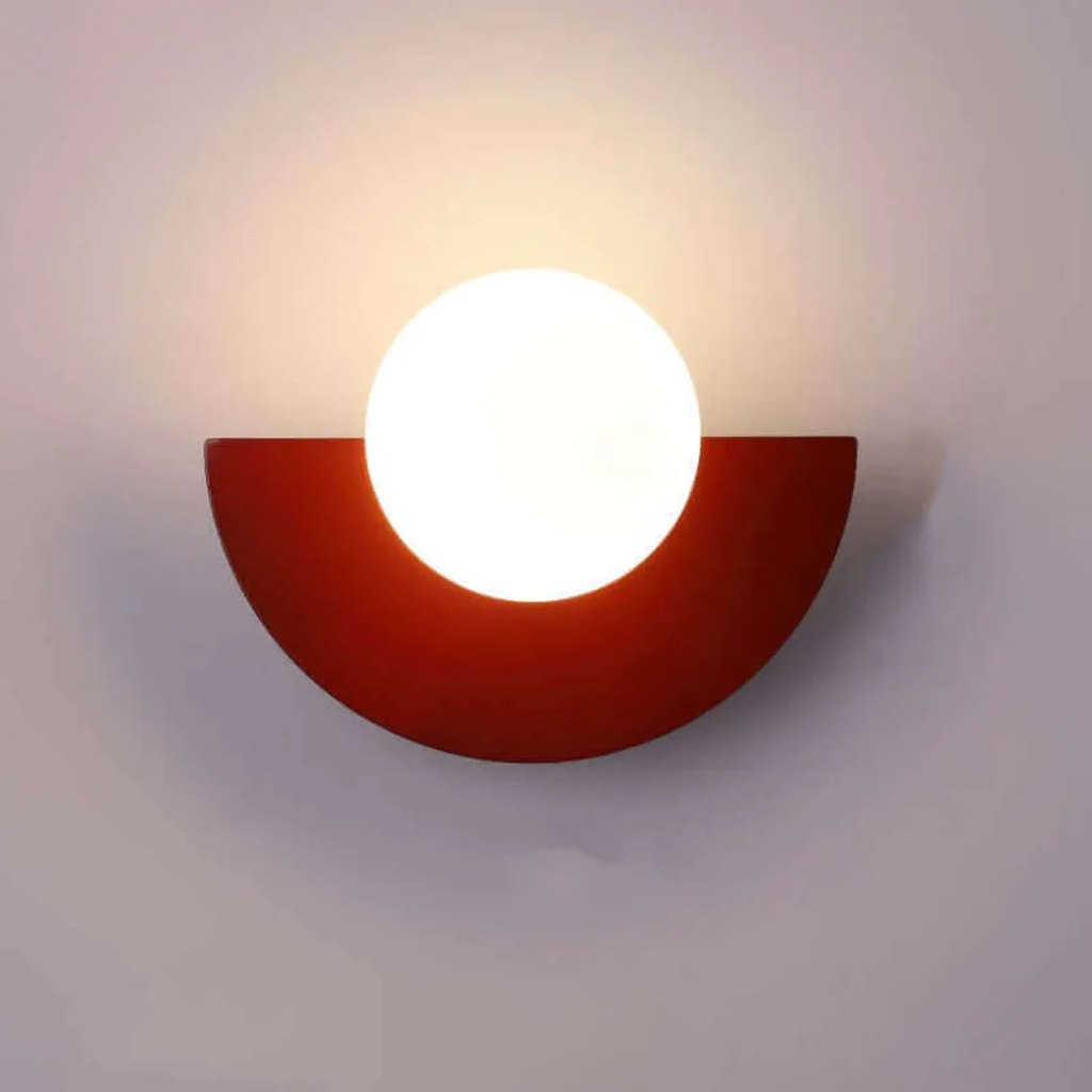 Halbmond Wandleuchte LED Metall Wandleuchte 28x20 cm 90-260V Innen | Euroselle