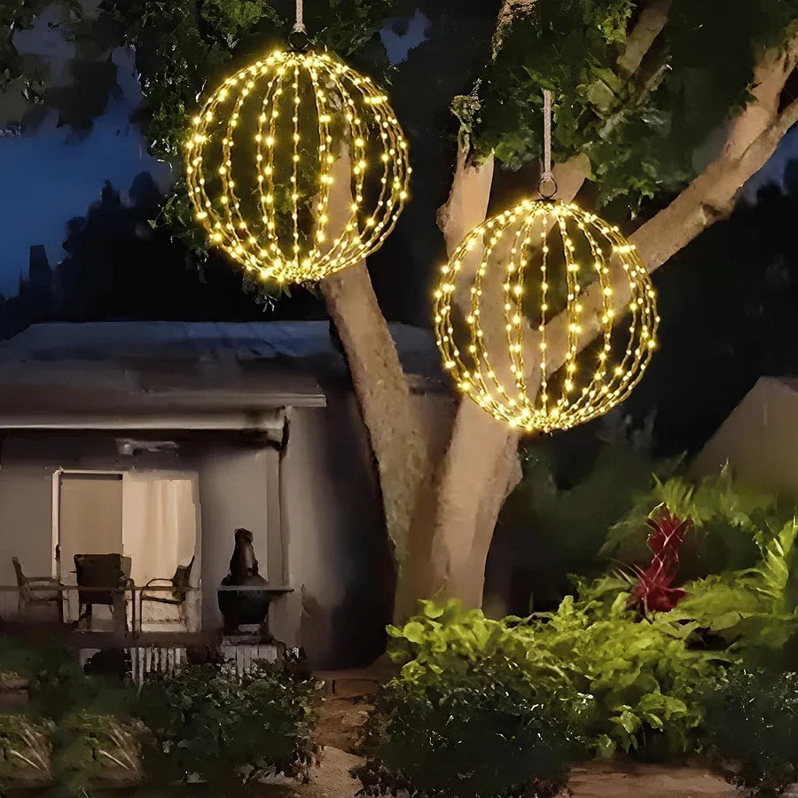LED kulové světlo na baterie — bezdrátová svítící koule