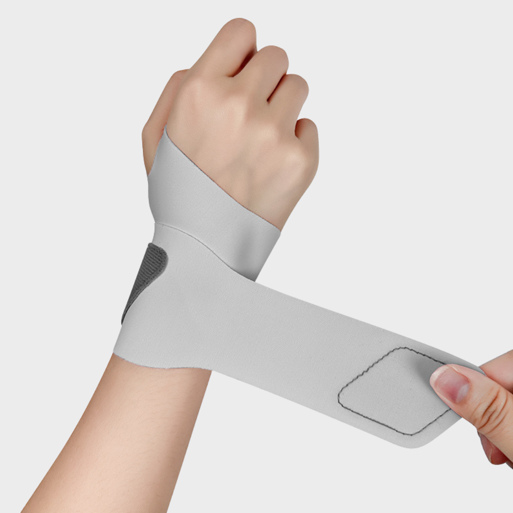 Attelle de poignet réglable pour soutenir les tendons – bande de compression fine pour soulager la douleur et protéger au quotidien