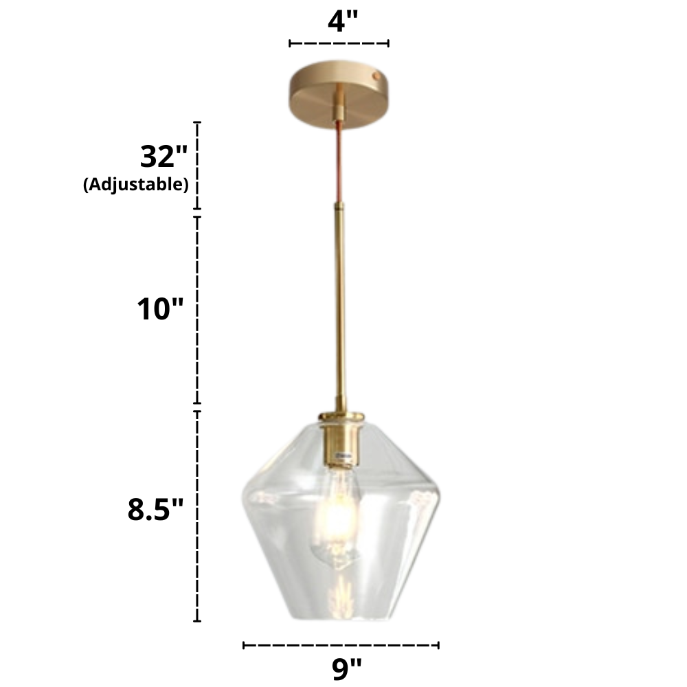 Hackett - Modern Glass Pendant Lights