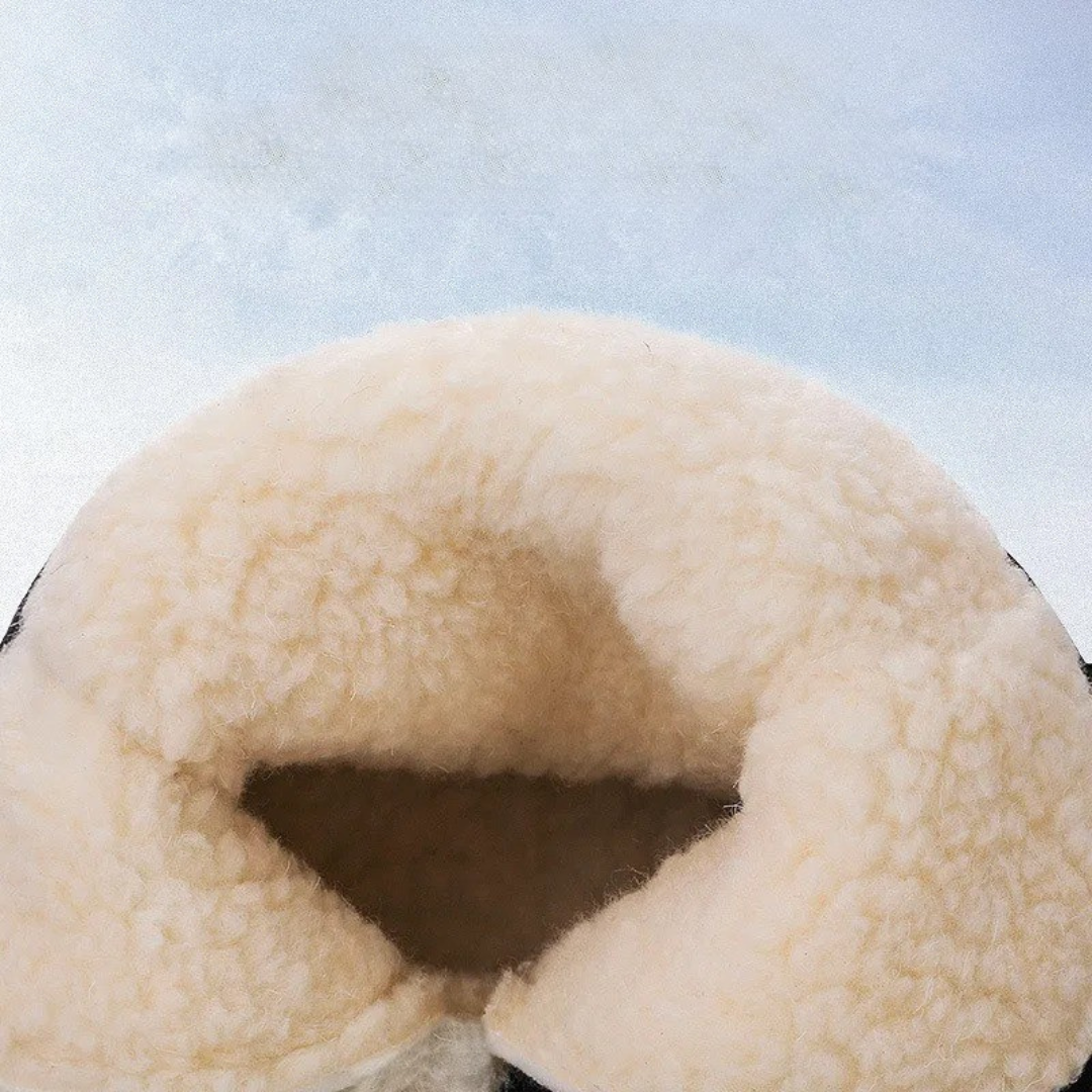 Botas de invierno impermeables y aislantes para mujer — Suela antideslizante