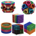 Magnetic Desk Sphere Fidget Set — 216-Piece Stress Relief Toy