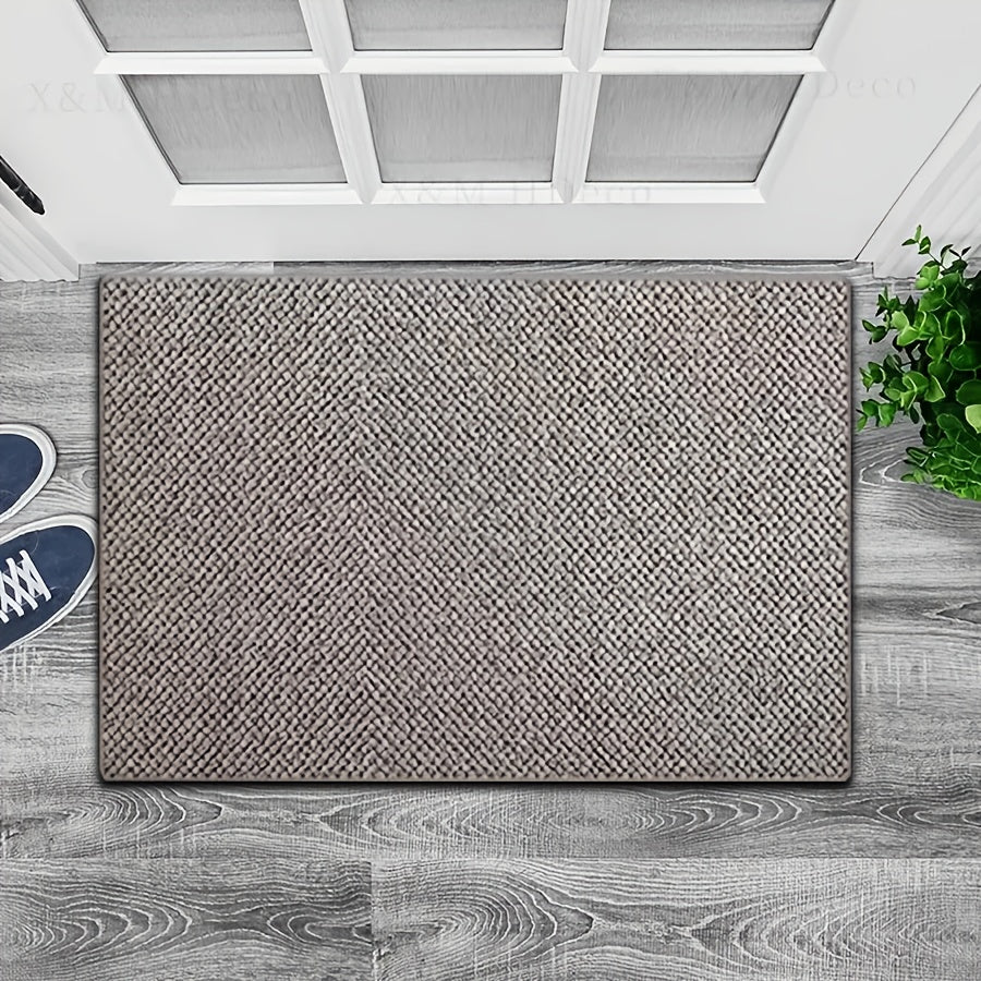 Decorative Pineapple Entry Rug with Textured Surface and Anti-Slip Design - Euroselle