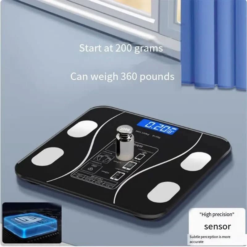 PulseScale Smart Scale — Connected Body Analysis, App Sync, Health Tracking Dashboard