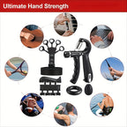 5-Piece Hand & Forearm Strength Trainer - Euroselle
