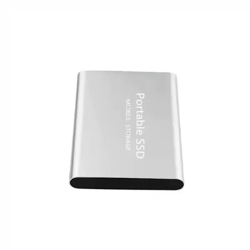 NovaVault 100GB bærbar ekstern SSD med USB-C – kompakt USB 3.1-stasjon med høy hastighet