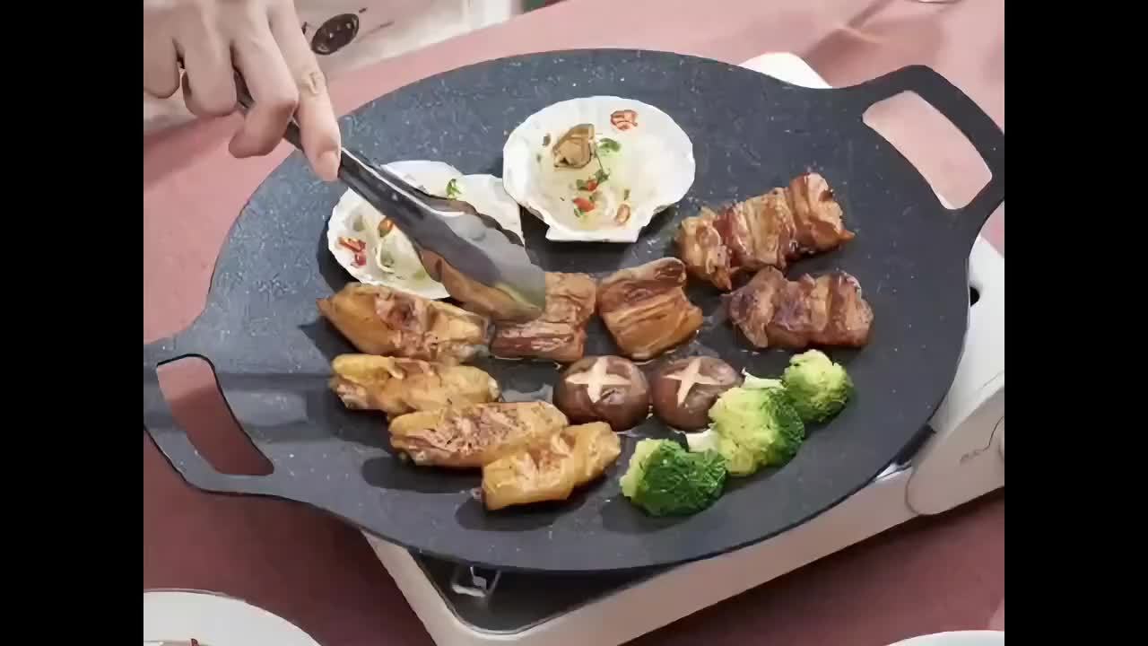 Versatile Non-Stick Skillet for Indoor Cooking & Outdoor Grilling - Euroselle