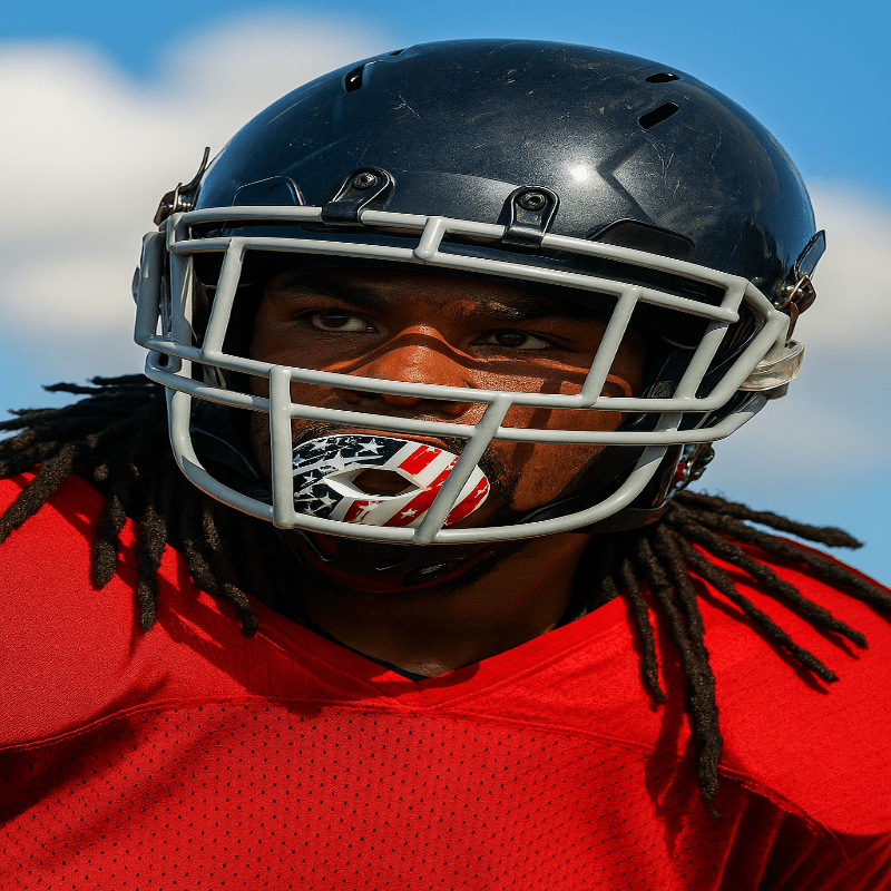 ToughGuard Football Mouthguard — Lip Guard and Tooth Protection