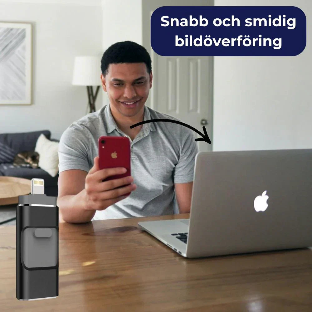 Multi-Connect 4-in-1 USB Drive | Euroselle