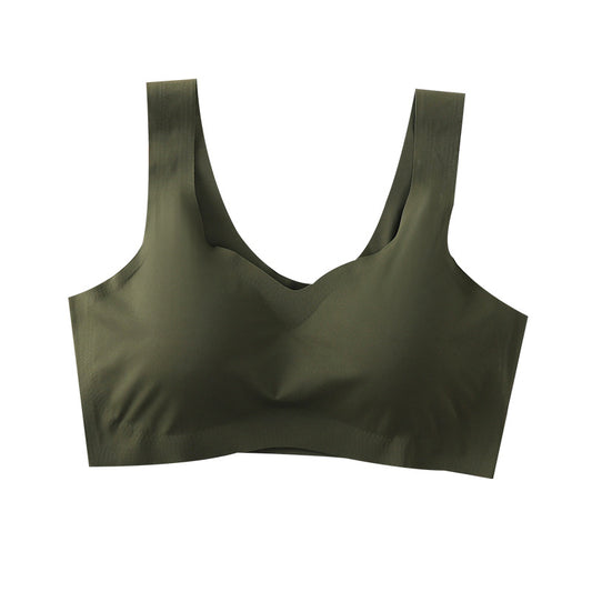 Brassière Sport Yoga Anti-Choc Sans Armature Femme - Confort Optimal