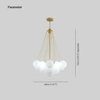 Glamora - Design Pendant Lamp in Metal and Glass