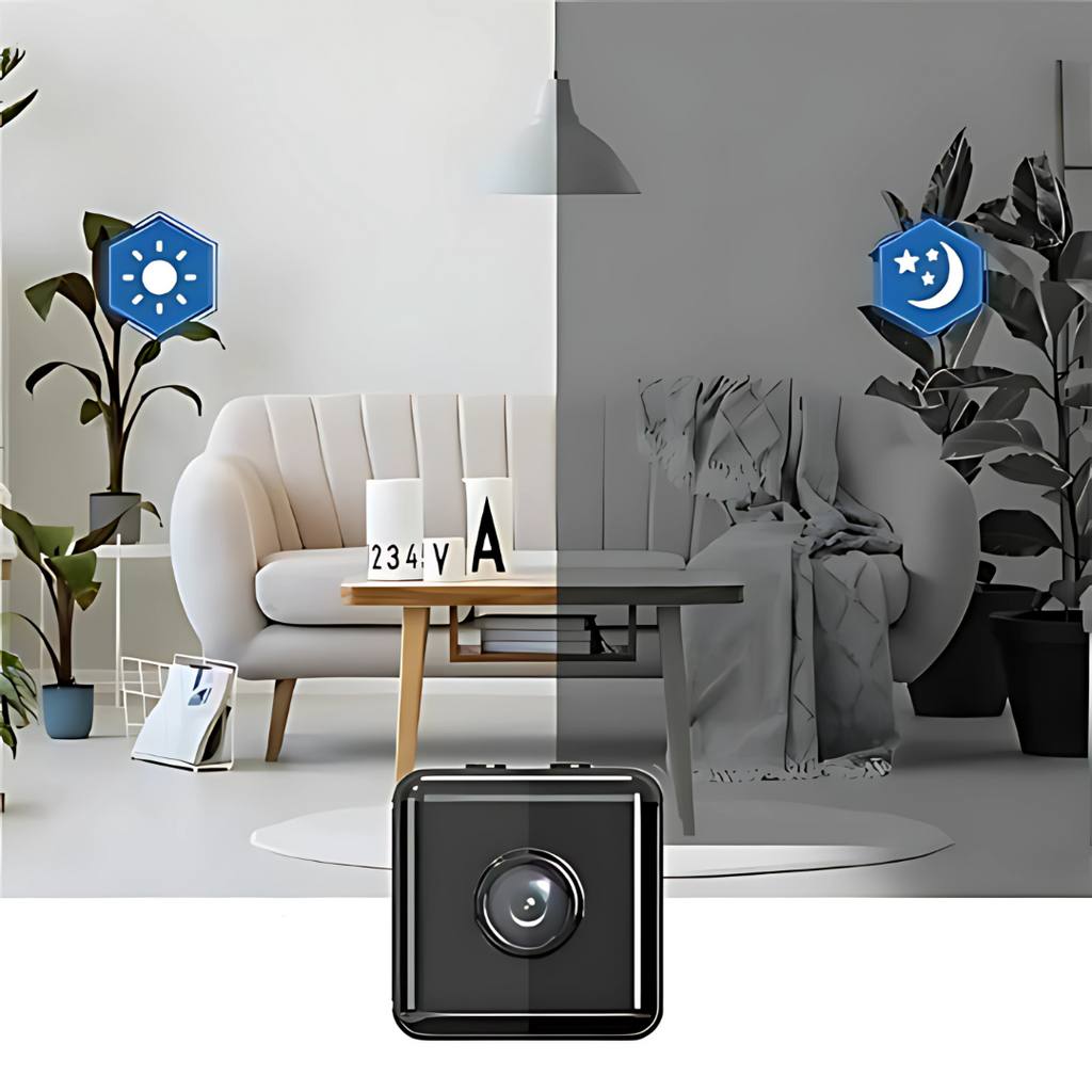 Telecamera Wi-Fi Full HD 1080P resistente alle intemperie — visione notturna per interni ed esterni