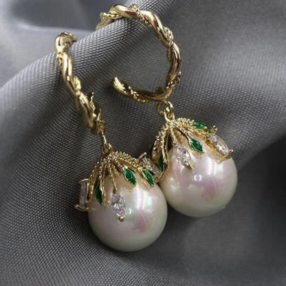 Boucles d'oreilles Luxe en Perles - Élégance Maillard pour Femme