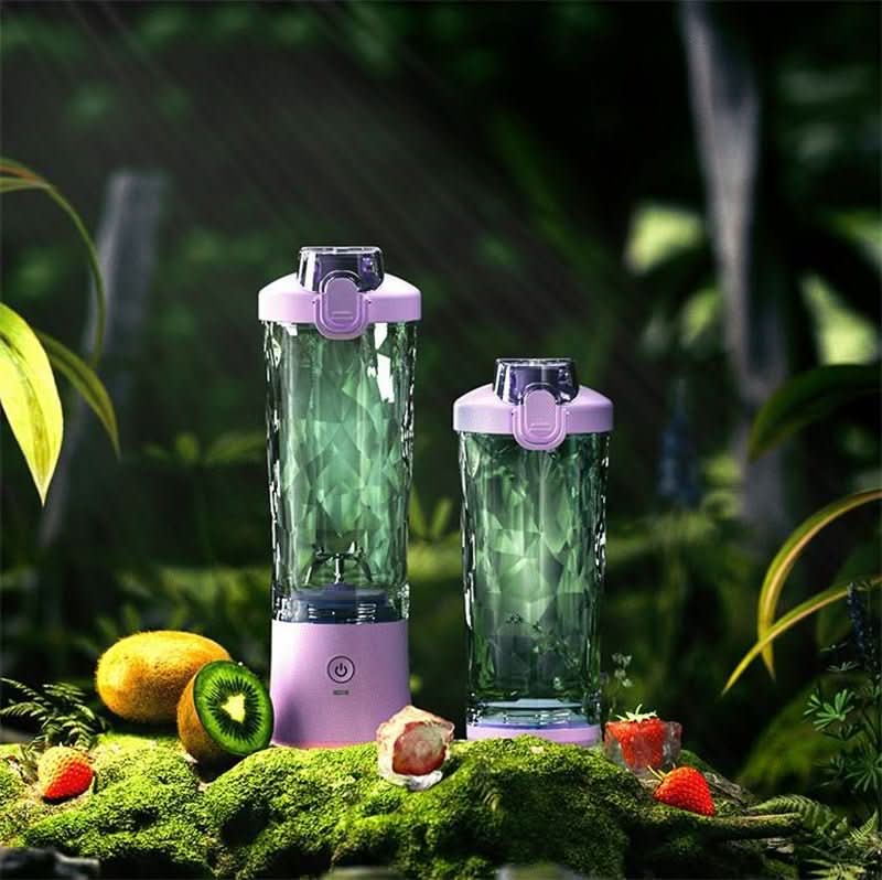 Mixeur à smoothies compact PulseMix Pro, 600 ml, batterie de 4000mAh