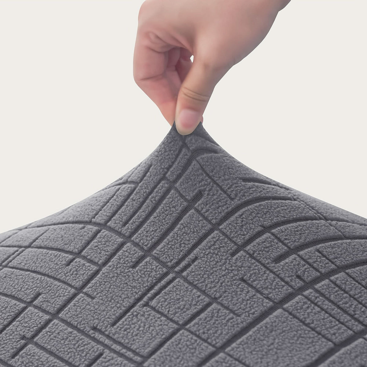 Conjunto de capas elásticas em spandex para cadeiras de sala de jantar - removíveis e laváveis