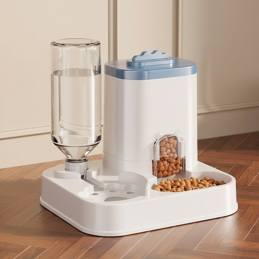 Durable Automatic Pet Hydration & Feeding Station, Easy to Clean - Euroselle