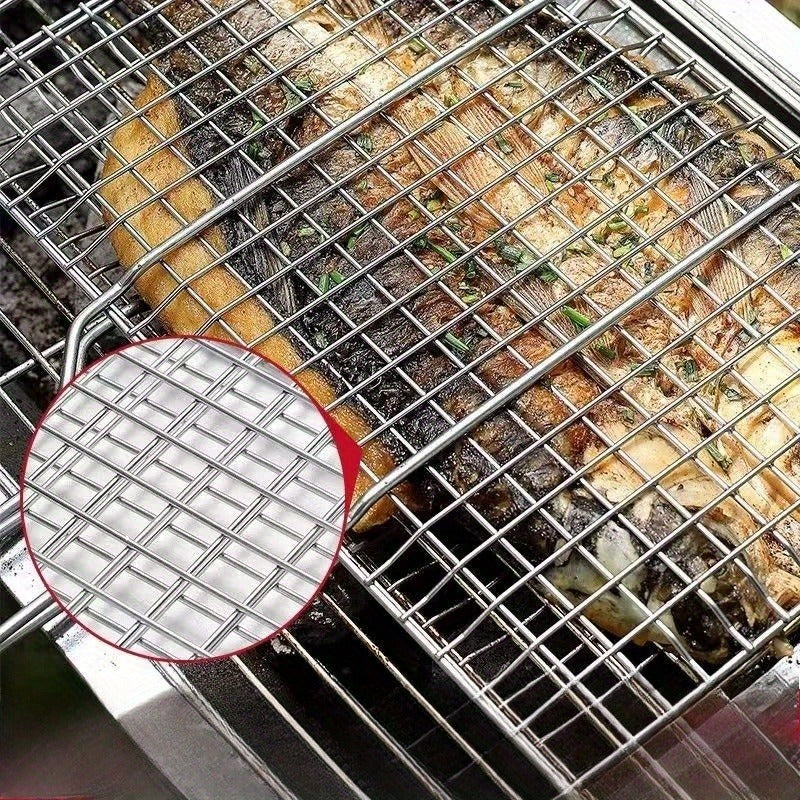 Large Capacity BBQ Basket for Even Outdoor Grilling Control - Euroselle