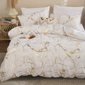 Classic Golden Foil Texture Bedding Set - Euroselle
